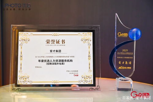 愛(ài)才集團(tuán)榮膺2021年度優(yōu)選人力資源服務(wù)機(jī)構(gòu)，引領(lǐng)人力資源管理咨詢(xún)新高度
